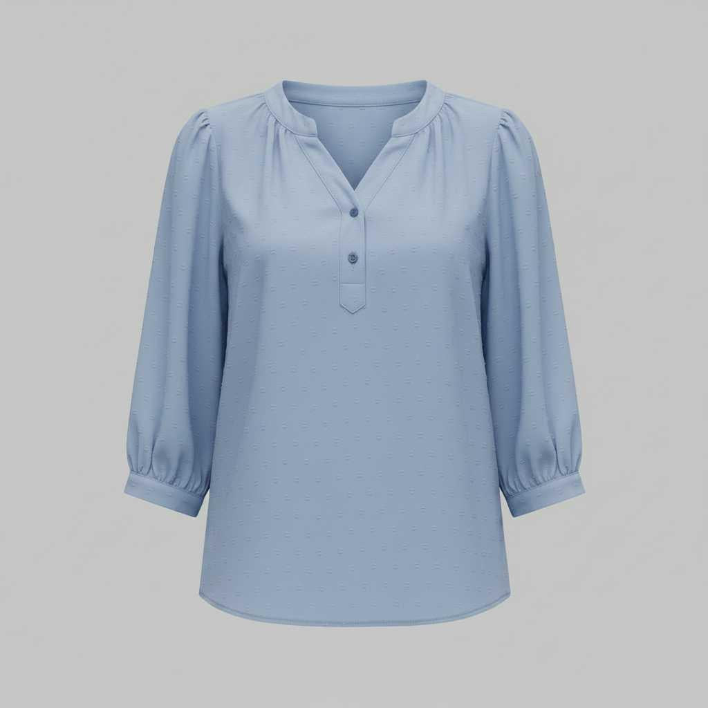Silk Patchwork Blouse | Women's Versatile Summer Top