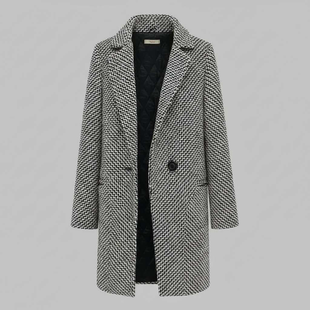 Elegant Long Wool Coat | Women's Winter Outerwear