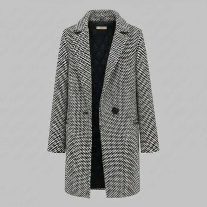 Elegant Long Wool Coat | Women's Winter Outerwear