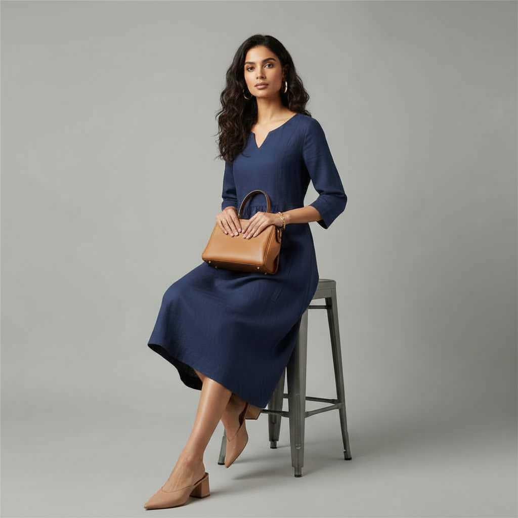 Isabel | Women's Elegant Comfortable Plus Size Dress