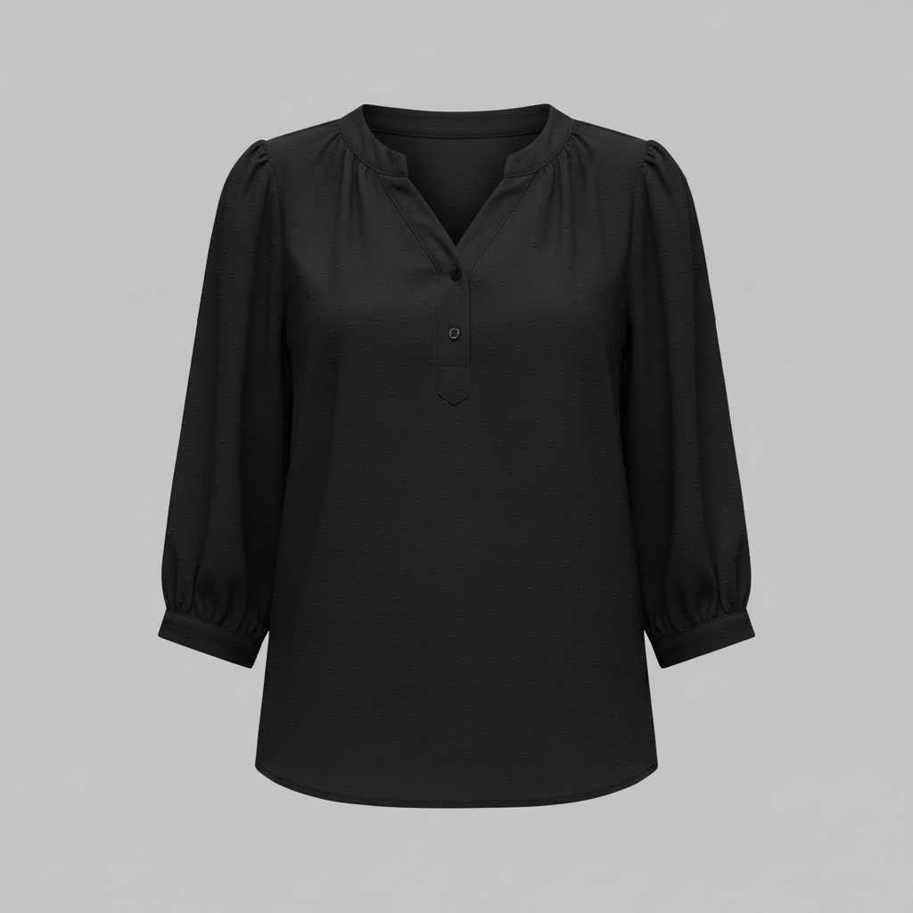 Silk Patchwork Blouse | Women's Versatile Summer Top