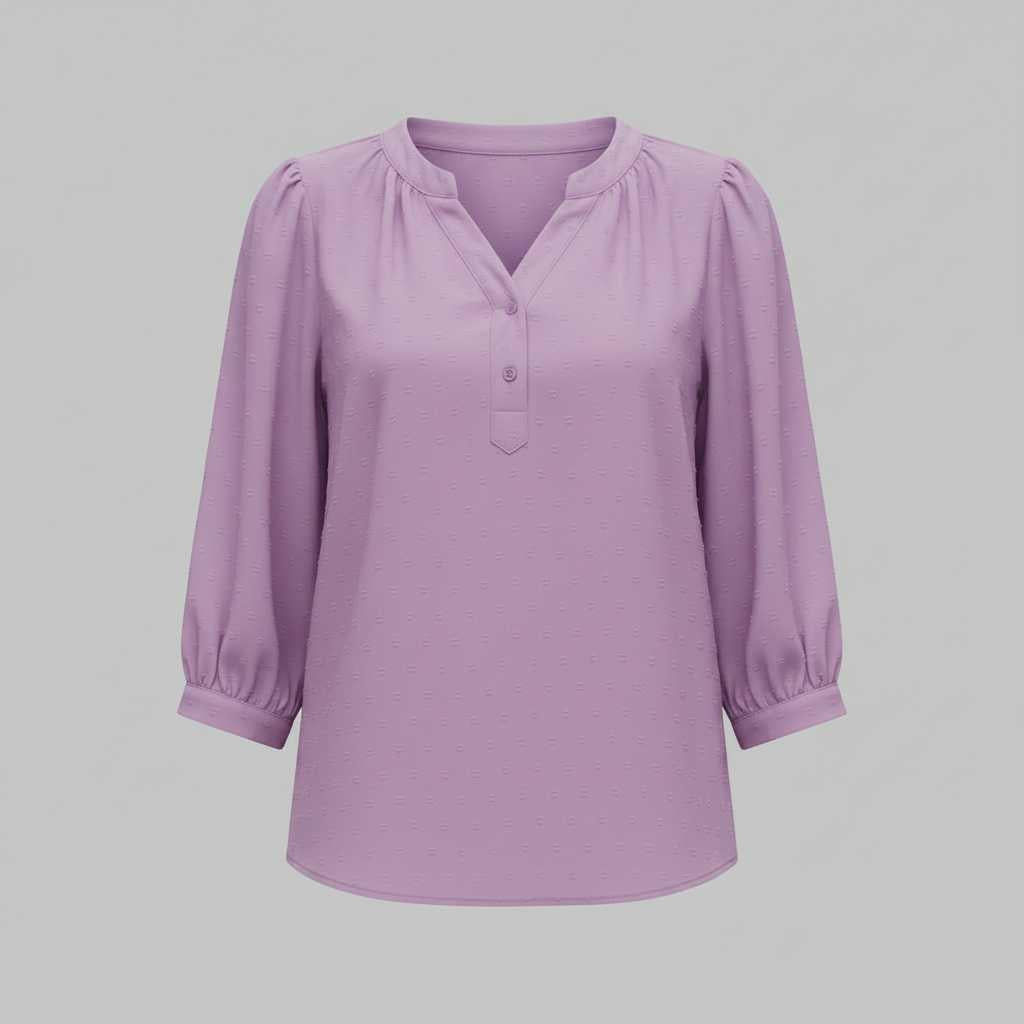 Silk Patchwork Blouse | Women's Versatile Summer Top