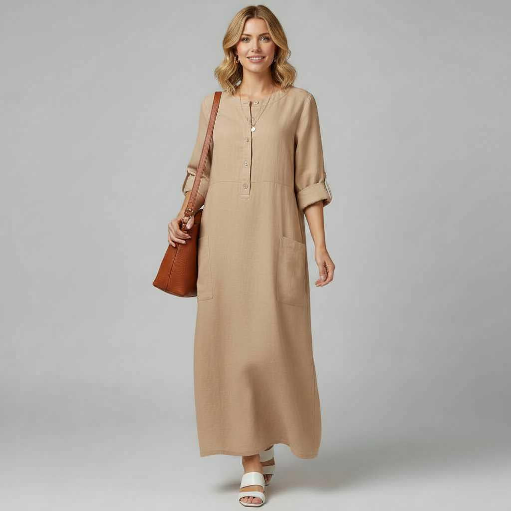 Tina | Women's Plus Size Leisure Dress for Everyday Comfort