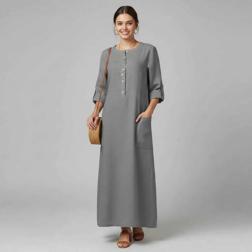 Tina | Women's Plus Size Leisure Dress for Everyday Comfort